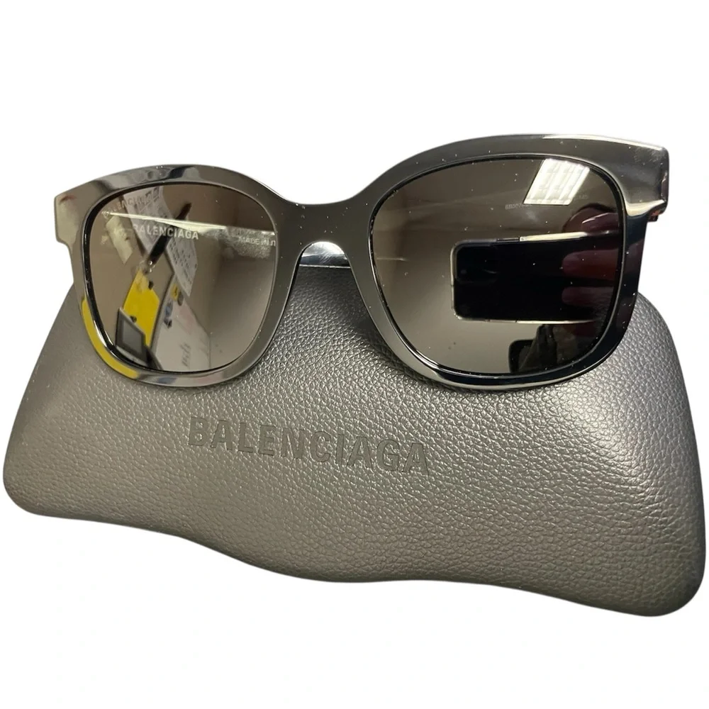 Balenciaga Black‎ Alternative Fit Sunglasses